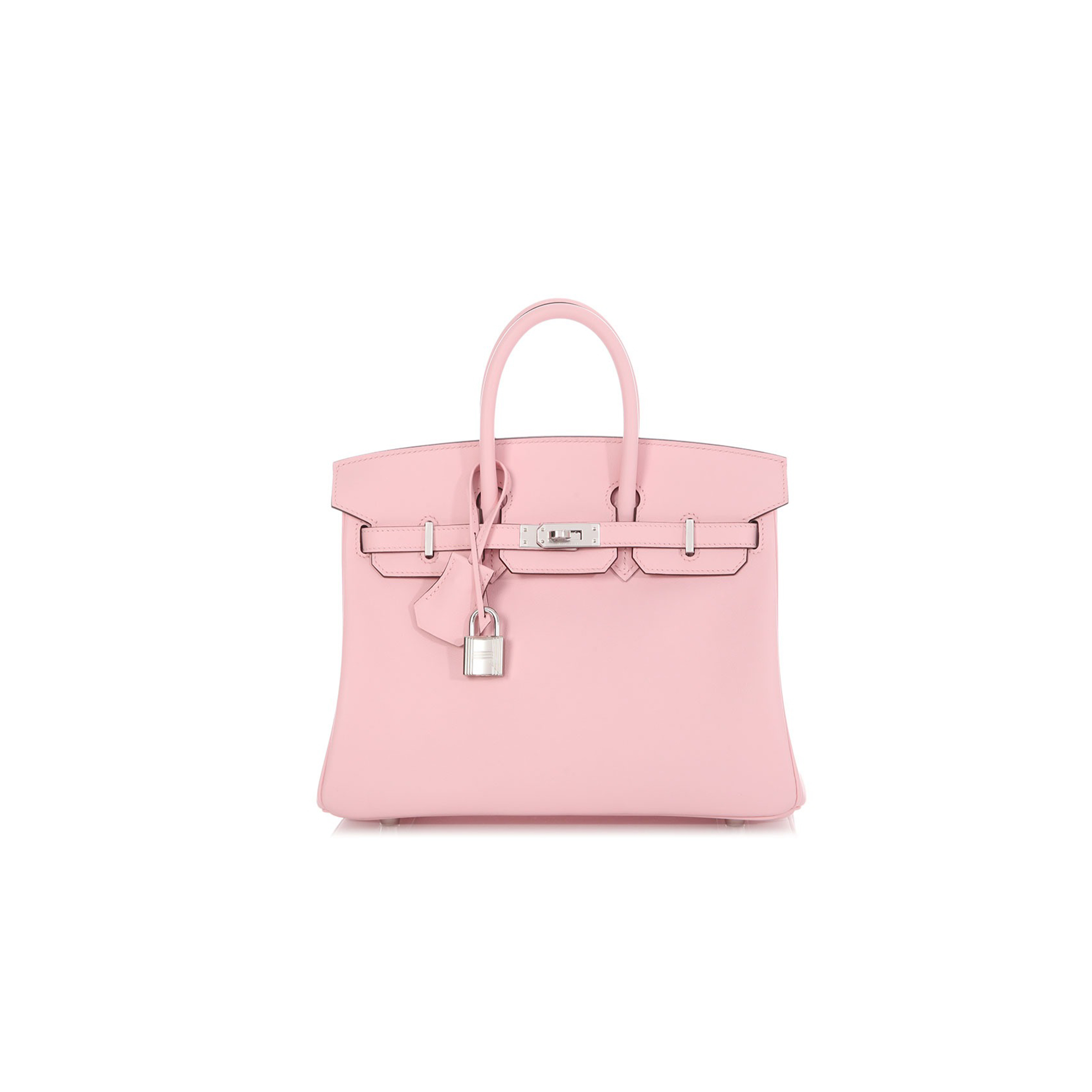 HERMES MASTER BIRKIN 25 ROSE DRAGEE SWIFT PALLADIUM HARDWARE (25*20*13cm)